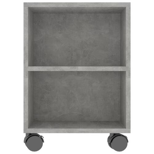 Tv-bord 120x35x48 cm konstrueret træ betongrå