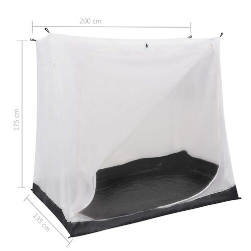 Universelt indertelt 200x135x175 cm grå