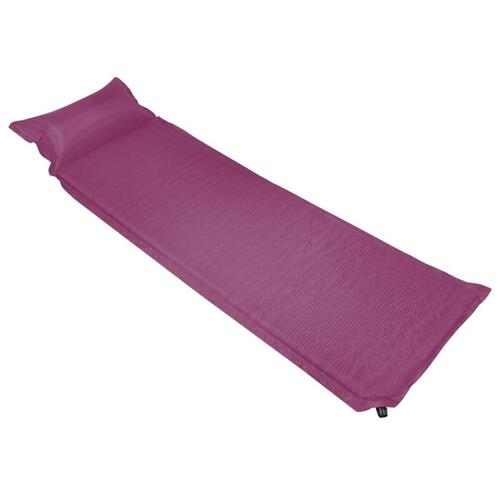 Luftmadras med pude 66x200 cm pink