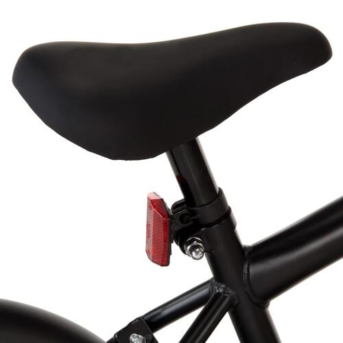 Børnecykel med frontlad 16 tommer sort og orange