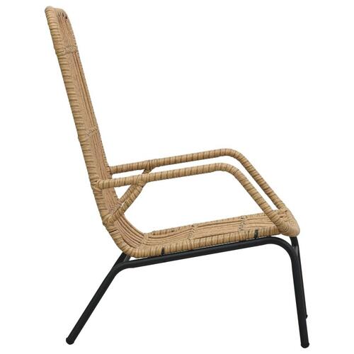 Havestol polyrattan lysebrun
