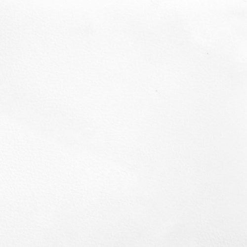 Sengegavl med kanter 163 x 23 x 118/128 cm - hvid
