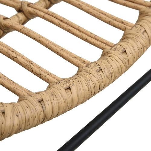 Havestol polyrattan lysebrun