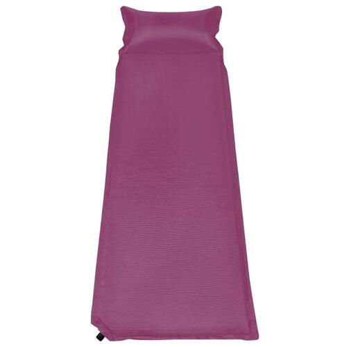Luftmadras med pude 66x200 cm pink