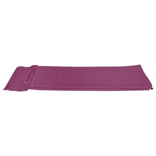 Luftmadras med pude 66x200 cm pink