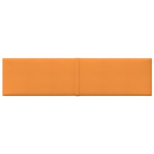 Vægpaneler 12 stk. 60x15 cm 1,08 m² stof lysegul