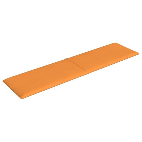 Vægpaneler 12 stk. 60x15 cm 1,08 m² stof lysegul