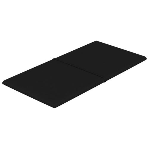 Vægpaneler 12 stk. 60x30 cm 2,16 m² stof sort