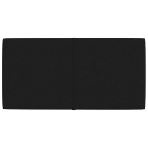 Vægpaneler 12 stk. 60x30 cm 2,16 m² stof sort