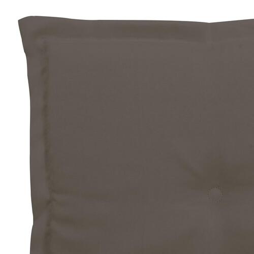 Hynder til havestol 4 stk. 40x40x3 cm oxfordstof antracitgrå