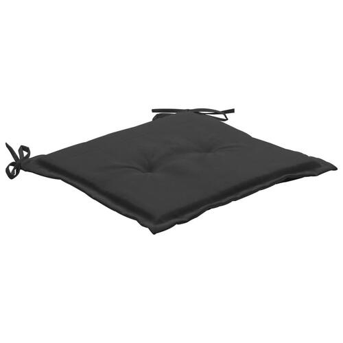 Hynder til havestol 2 stk. 50x50x3 cm oxfordstof sort