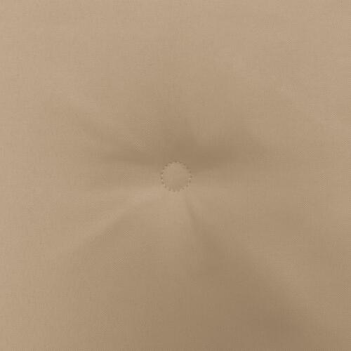 Hynder til havestol 2 stk. 50x50x3 cm oxfordstof beige