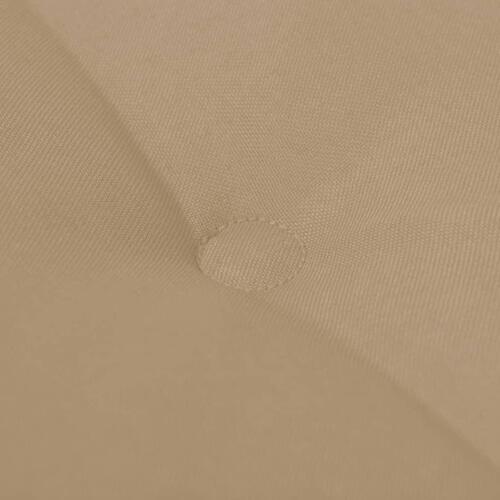 Hynde til havebænk 100x50x4 cm oxfordstof beige