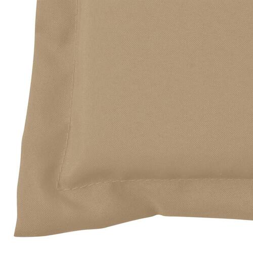 Hynde til havebænk 100x50x4 cm oxfordstof beige