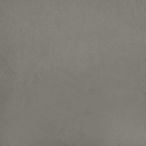 Bænk 70x30x30 cm fløjl lysegrå