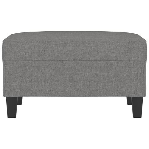 Fodskammel 70x55x41 cm stof mørkegrå