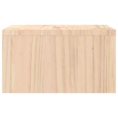 Skærmholder 50x27x15 cm massivt fyrretræ