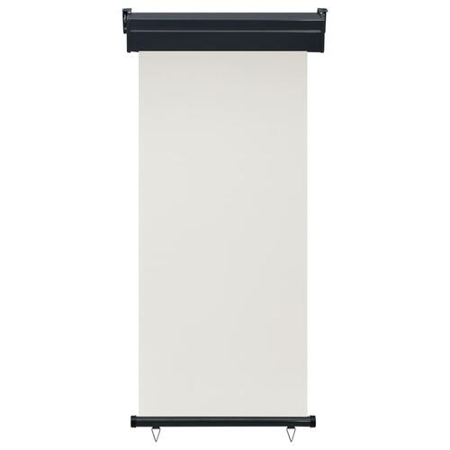 Sidemarkise til altan 85x250 cm cremefarvet