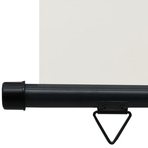 Sidemarkise til altan 85x250 cm cremefarvet