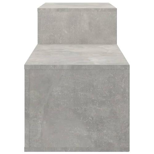 Skoreol 150x35x45 cm konstrueret træ betongrå