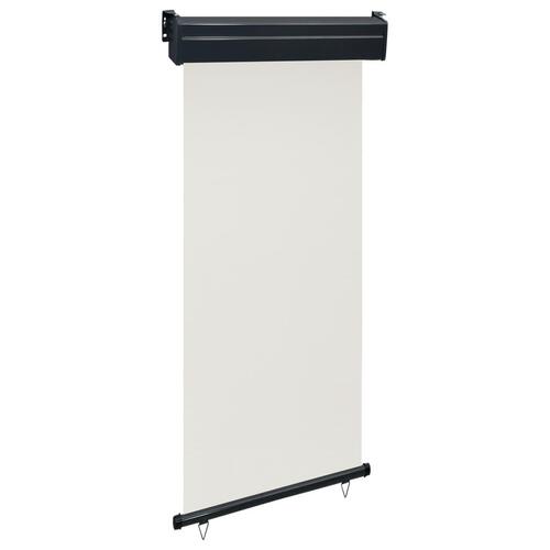 Sidemarkise til altan 105x250 cm cremefarvet