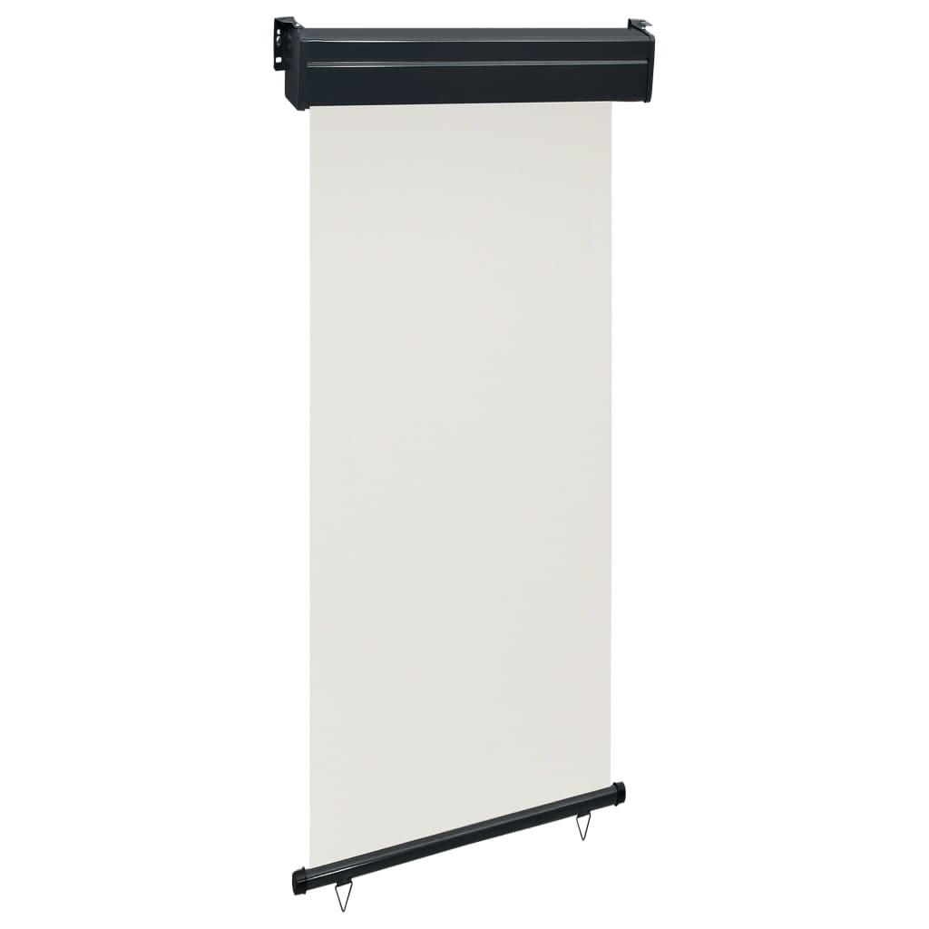 Sidemarkise til altan 105x250 cm cremefarvet
