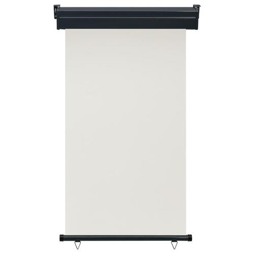 Sidemarkise til altan 105x250 cm cremefarvet