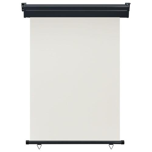 Sidemarkise til altan 120x250 cm cremefarvet