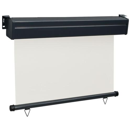 Sidemarkise til altan 120x250 cm cremefarvet