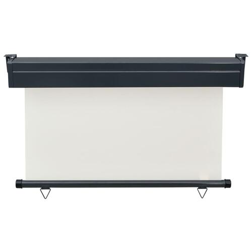 Sidemarkise til altan 120x250 cm cremefarvet