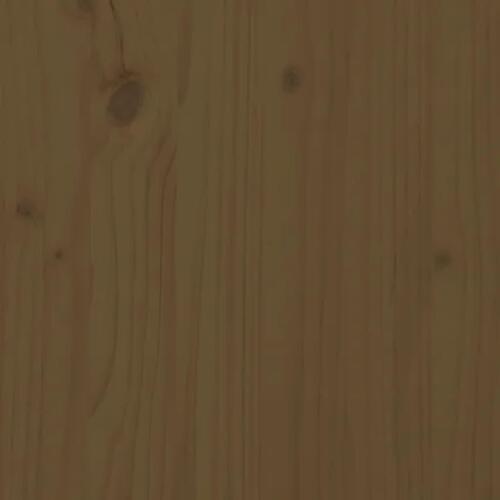 Radiatorskjuler 210x21x85 cm massivt fyrretræ gyldenbrun