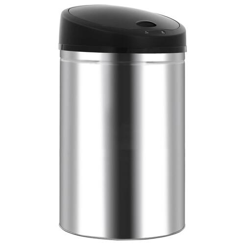 Affaldsspand med automatisk sensor 62 l rustfrit stål