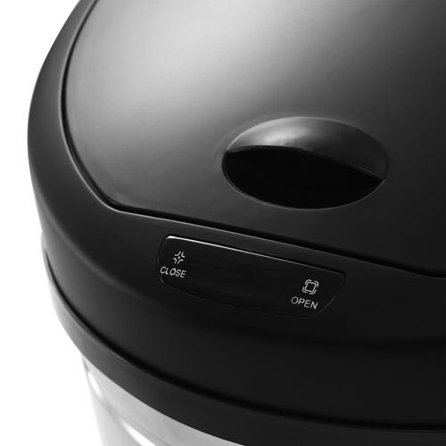 Affaldsspand med automatisk sensor 62 l rustfrit stål