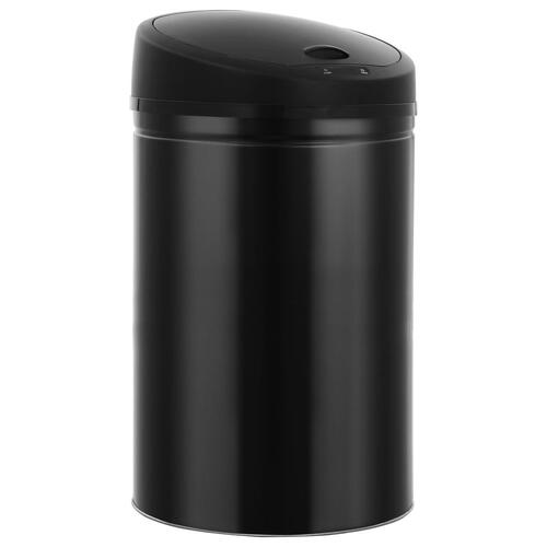 Skraldespand med automatisk sensor 62 l sort