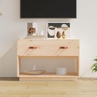 Tv-bord 90x40x60 cm massivt fyrretræ