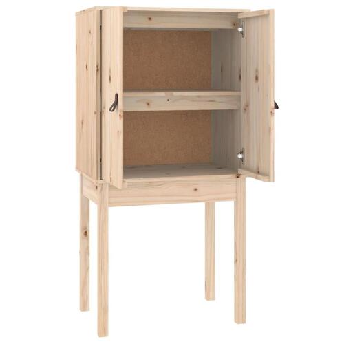 Højskab 60x40x120 cm massivt fyrretræ