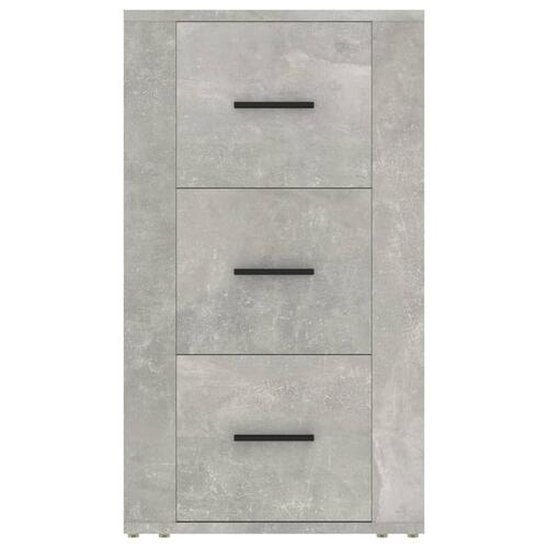 Skænk 40x33x70 cm konstrueret træ betongrå