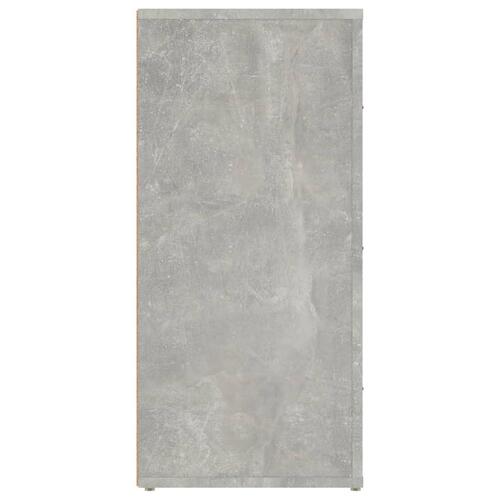 Skænk 40x33x70 cm konstrueret træ betongrå