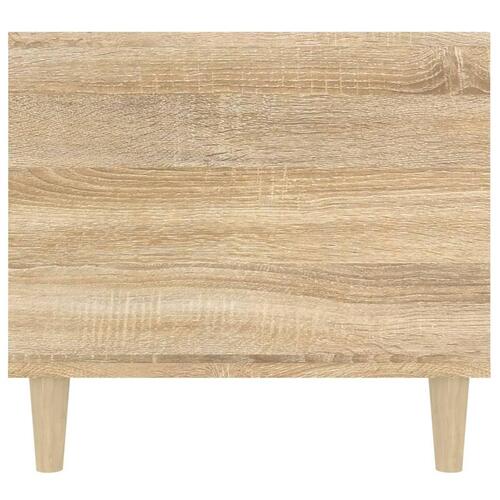 Sofabord 90x49x45 cm konstrueret træ sonoma-eg