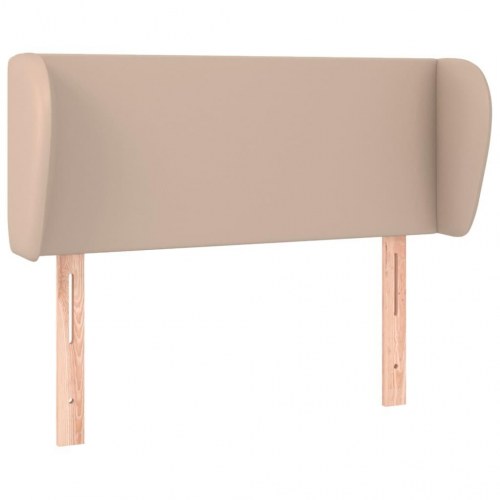 Sengegavl med kanter 83 x 23 x 78/88 cm - cappuccino