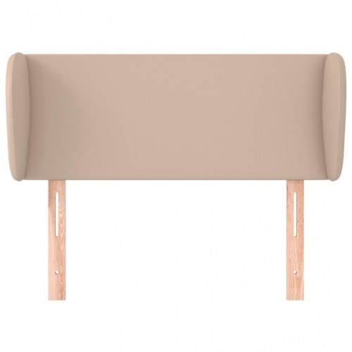 Sengegavl med kanter 103 x 23 x 78/88 cm - cappuccino