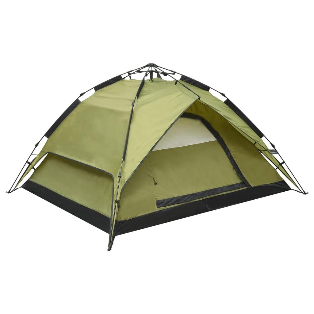 Pop up-telt 2-3 personer 240x210x140 cm grøn