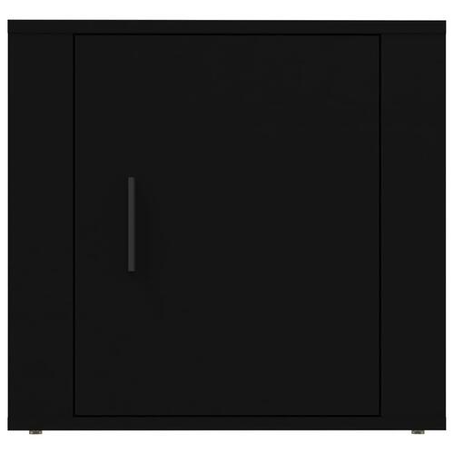 Sengebord 50x39x47 cm sort
