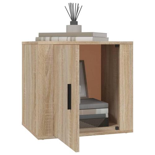 Sengebord 50x39x47 cm sonoma-eg