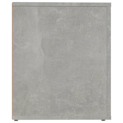 Sengebord 50x39x47 cm betongrå