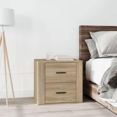Sengebord 50x39x47 cm sonoma-eg