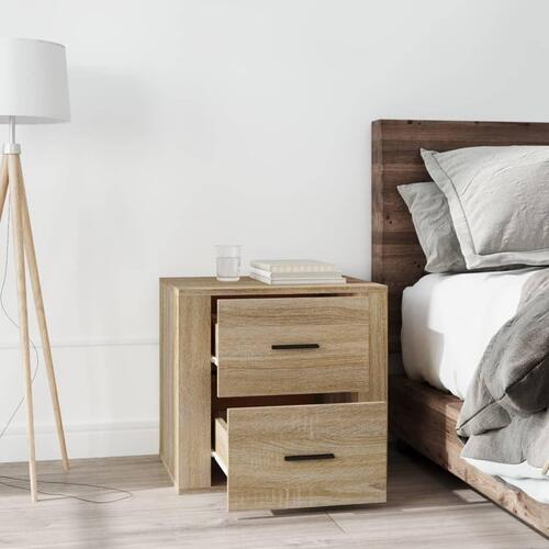 Sengebord 50x39x47 cm sonoma-eg