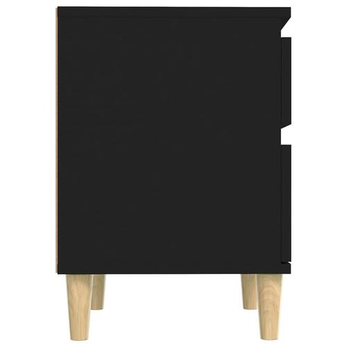 Sengebord 40x35x50 cm sort