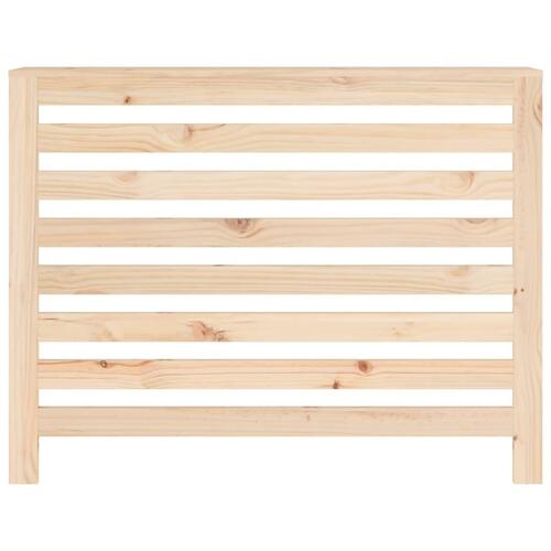 Radiatorskjuler 108,5x19x84 cm massivt fyrretræ
