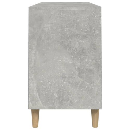 Skoreol 102x36x60 cm konstrueret træ betongrå